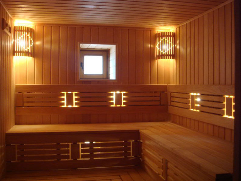 Строительство сауны в доме